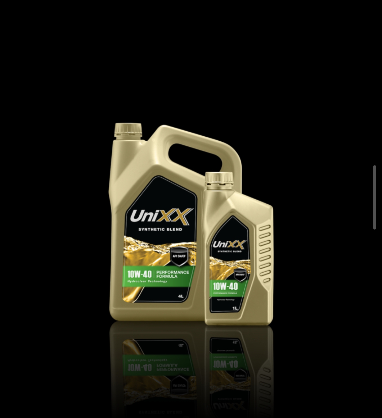 Unixx 10W-40 Synthetic Blend engine oil